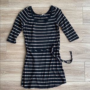 Banana Republic 3/4 Sleeve Striped Dress